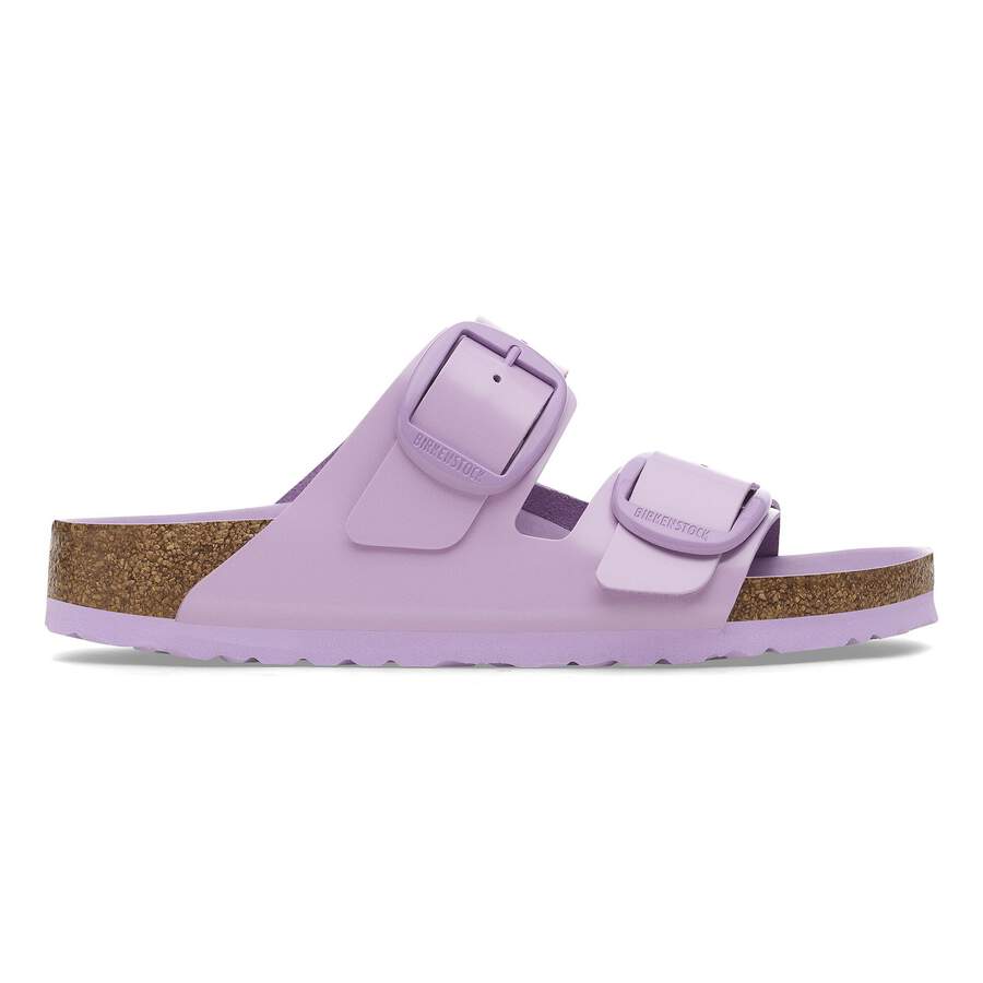 Arizona Big Buckle Natural Leather Patent - High-Shine Crocus Tonal Buckle