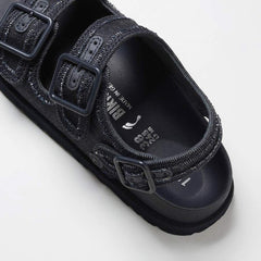 1774 Milano Denim Leather-Cotton - Dark Wash Denim