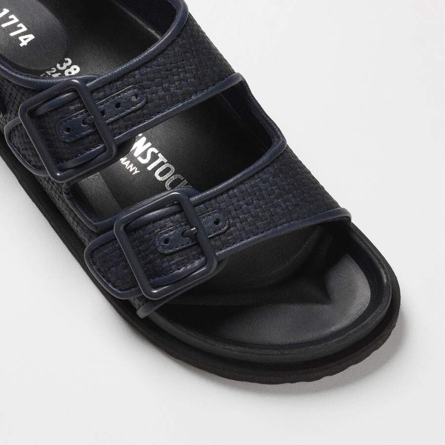 1774 Milano Raffia Mischmaterial - Dark Navy