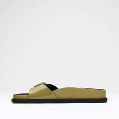 1774 Madrid Leather Patent Leather - Golden Olive