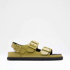 1774 Milano Leather Patent Leather - Golden Olive