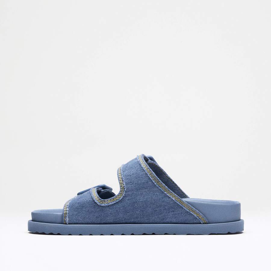 1774 Arizona Denim Leather-Cotton - Faded Denim