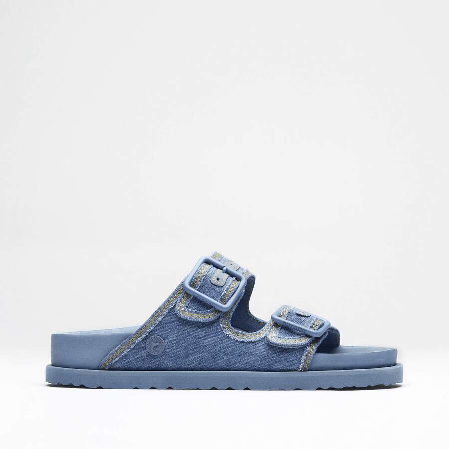 1774 Arizona Denim Leather-Cotton - Faded Denim