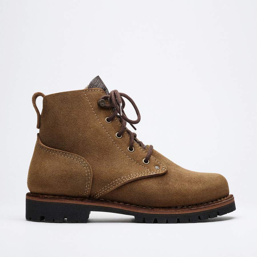 Grainau Mid Natural Leather - Heritage Brown