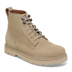 Highwood Lace Mid Men Suede Leather - Taupe