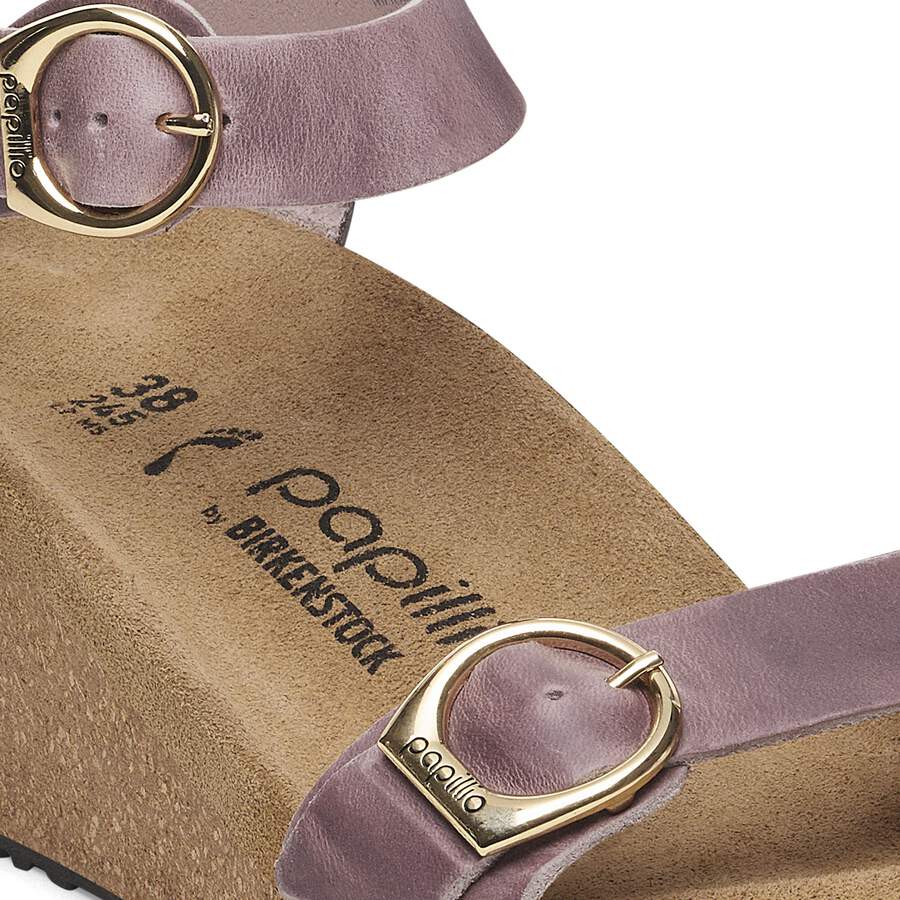 Soley Ring-Buckle Natural Leather - Lavender