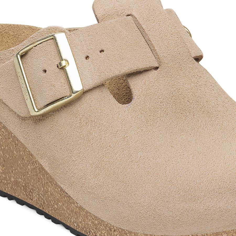 Fanny Suede Leather - Warm Sand