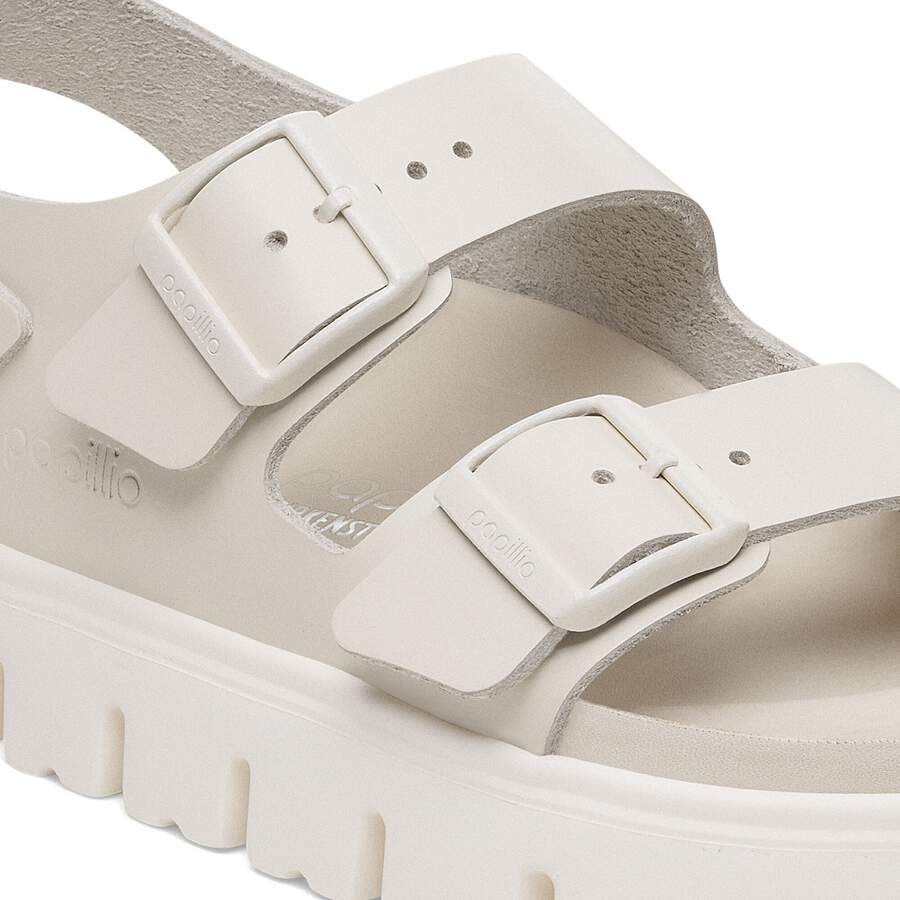Milano Chunky Natural Leather - Eggshell