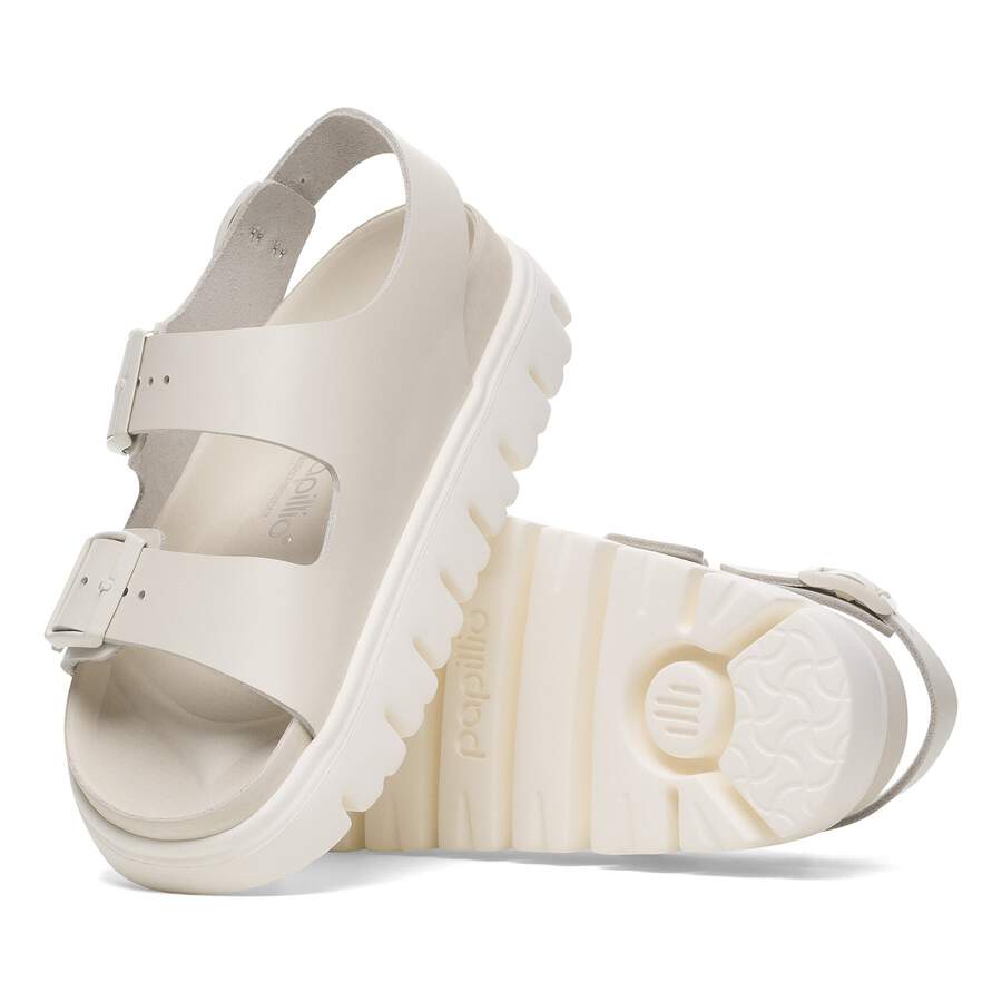 Milano Chunky Natural Leather - Eggshell