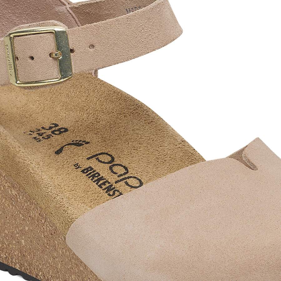 Mary Suede Leather - Warm Sand