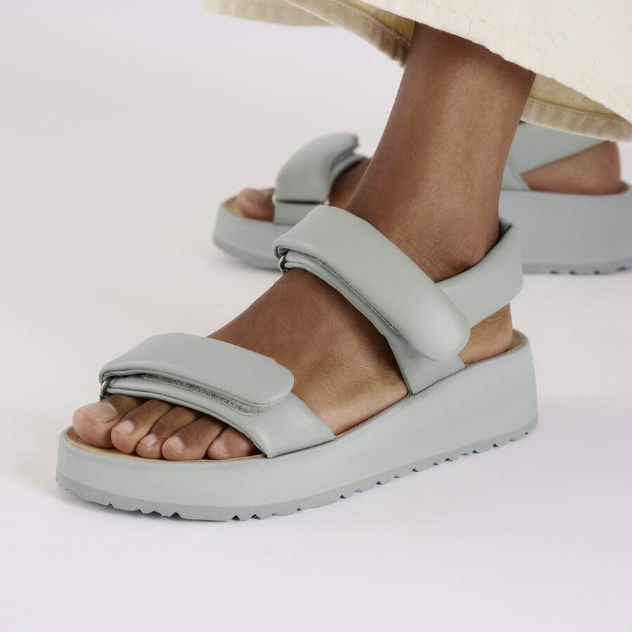 Theda Natural Leather - Pure Sage