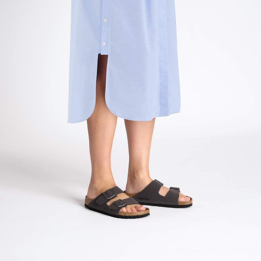 Arizona Birko-Flor Nubuck - Velvet Gray