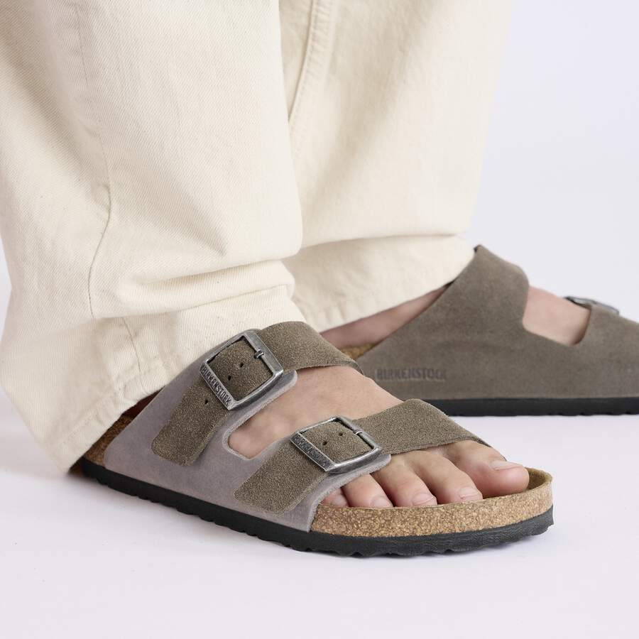 Arizona Mixed Leather - Concrete Gray