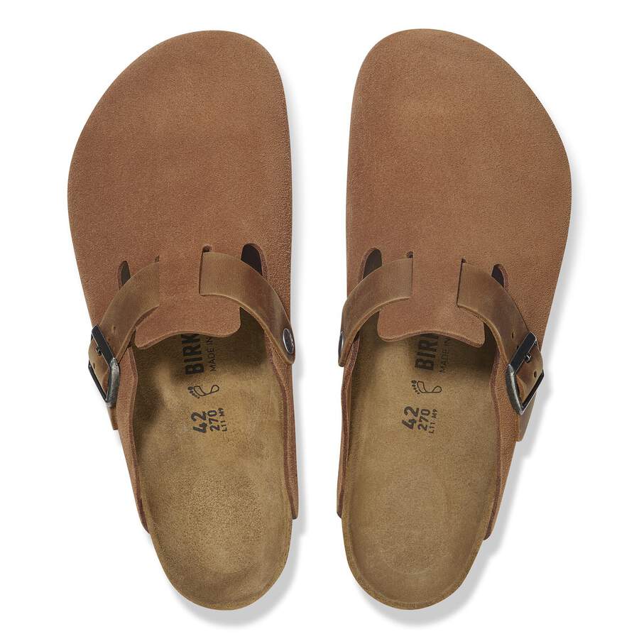Boston Mixed Leather - Cognac