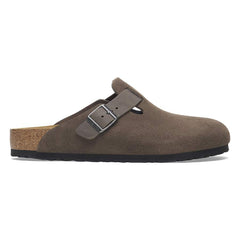 Boston Mixed Leather - Concrete Gray