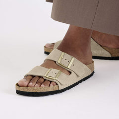 Arizona Suede Leather Taupe - Sandcastle