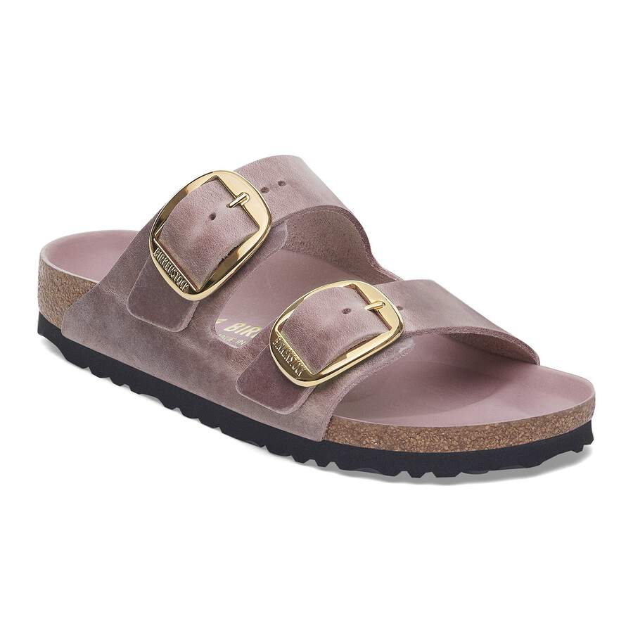 Arizona Big Buckle Natural Leather Oiled - Lavender