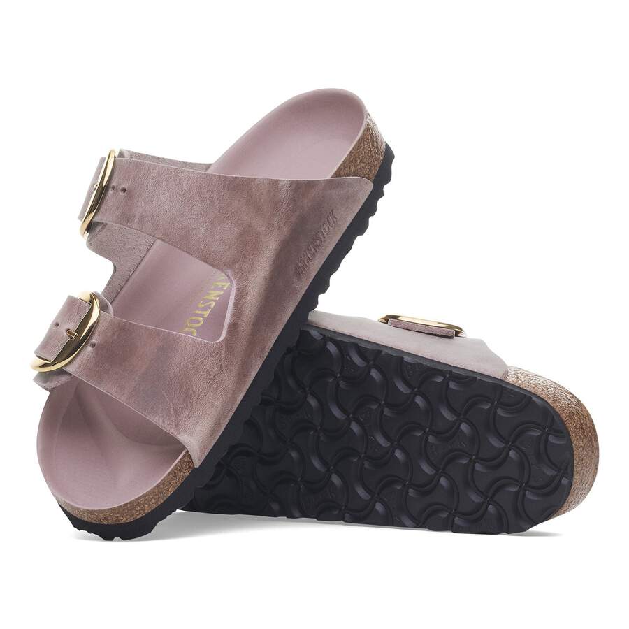 Arizona Big Buckle Natural Leather Oiled - Lavender