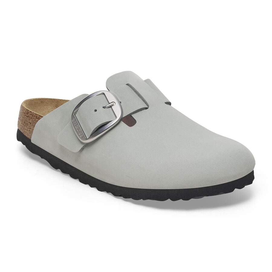 Boston Big Buckle Nubuck Leather - Pure Sage