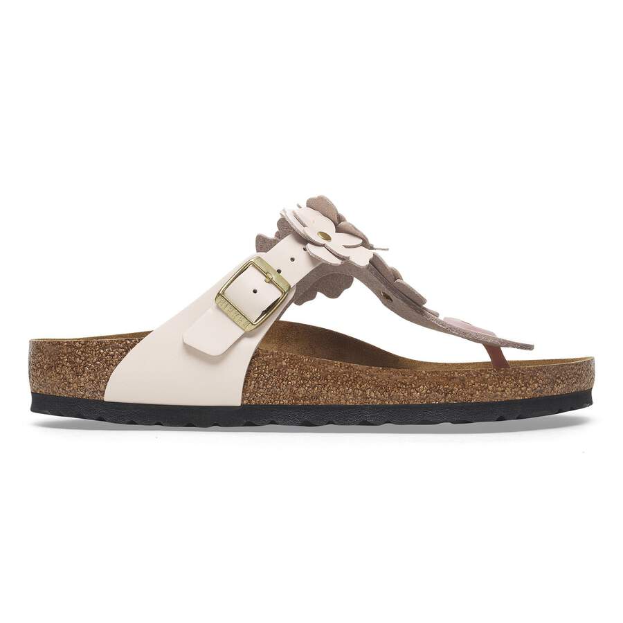 Gizeh Flower Embellishment Natural Leather - Light Rose