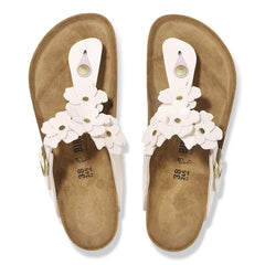 Gizeh Flower Embellishment Natural Leather - Light Rose