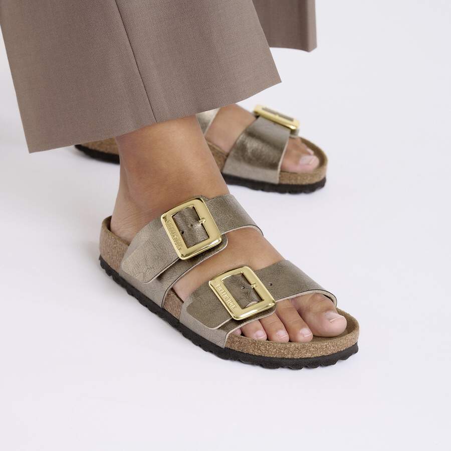 Sydney Cushion Buckle Birko-Flor - Graceful Taupe