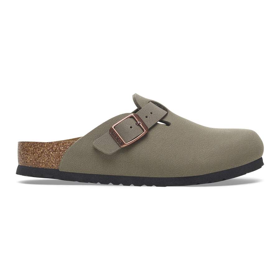 Boston Kids Birko-Flor Nubuck - Stone