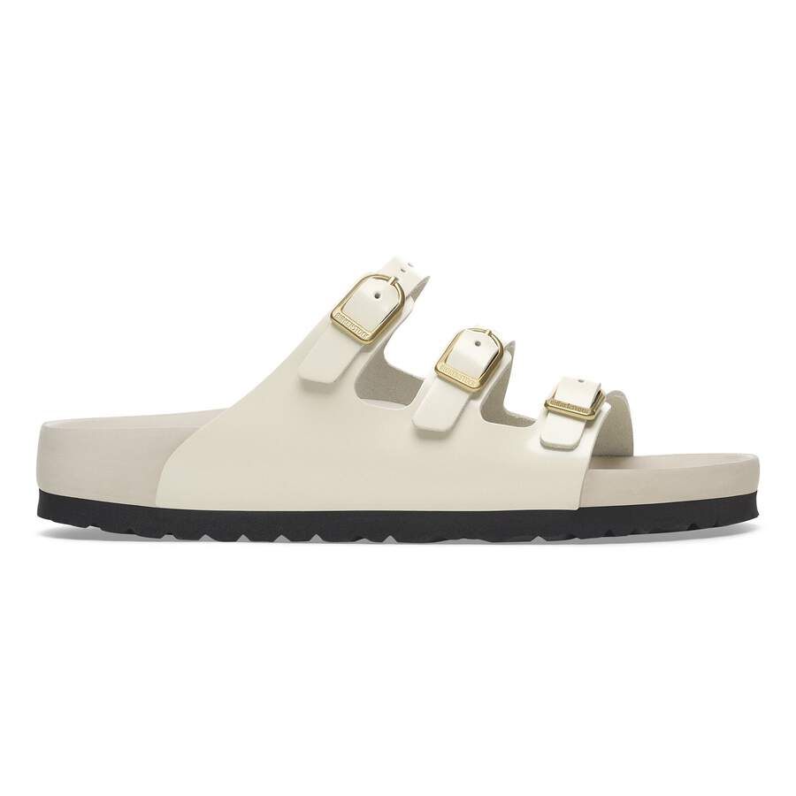 Florida Fresh Natural Leather Patent - High Shine Ecru