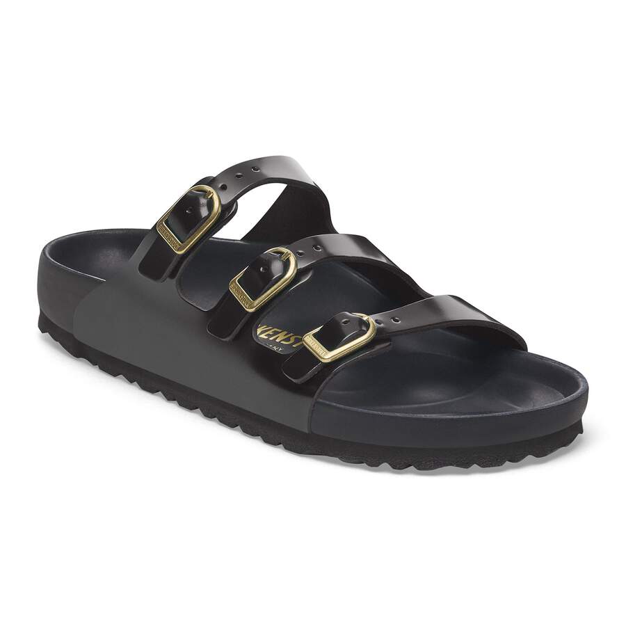 Florida Fresh Natural Leather Patent - High Shine Black