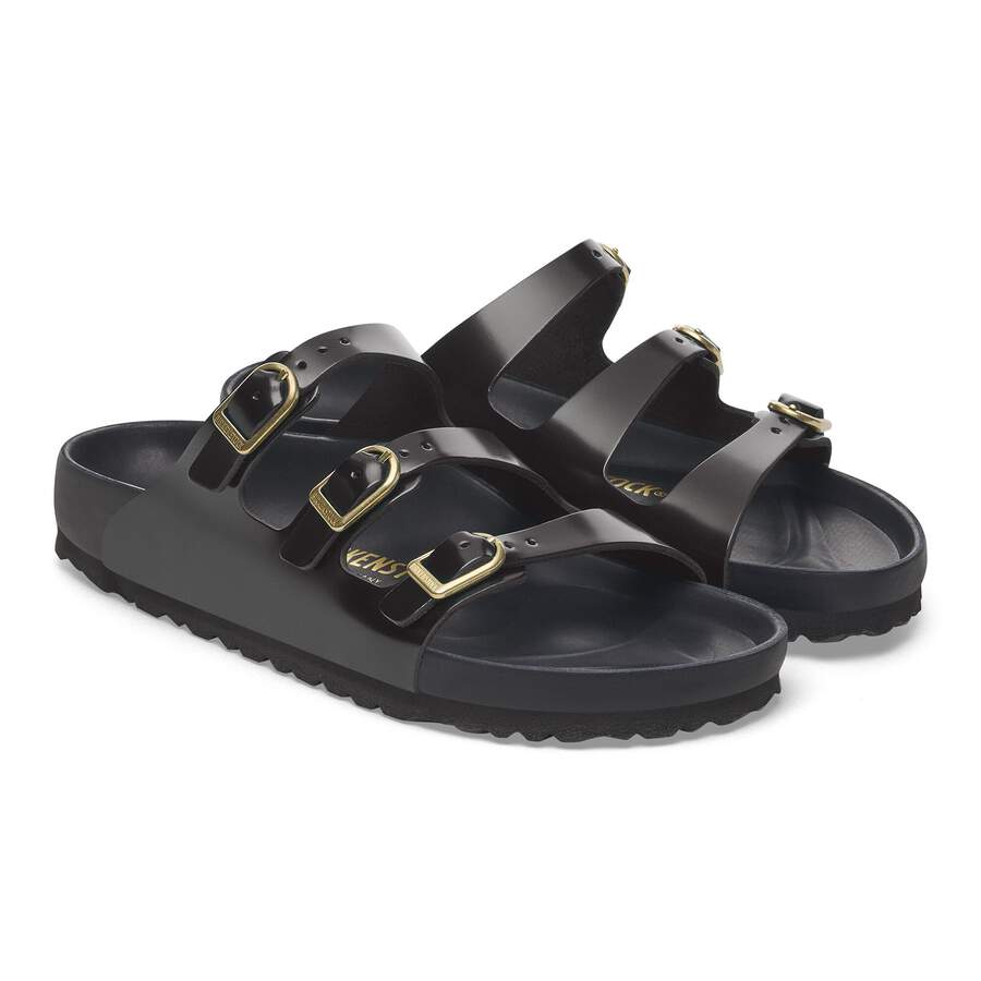 Florida Fresh Natural Leather Patent - High Shine Black