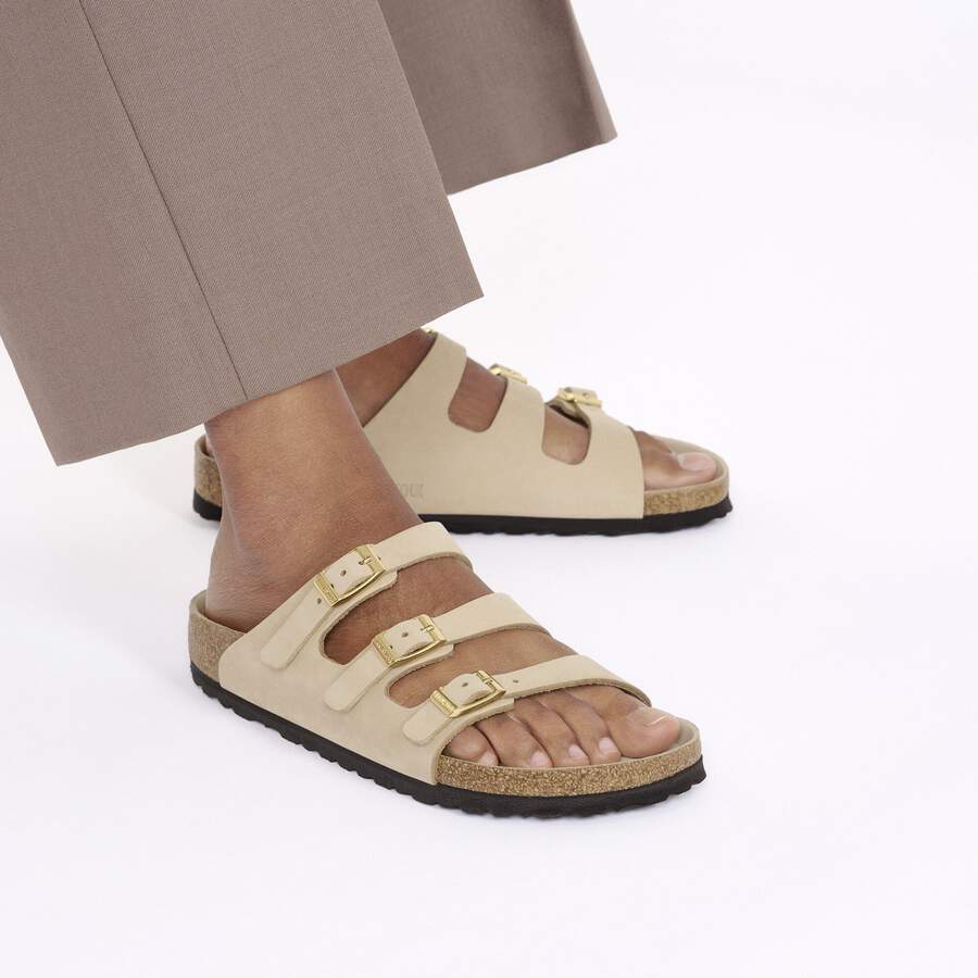 Florida Fresh Nubuck Leather - Sandcastle
