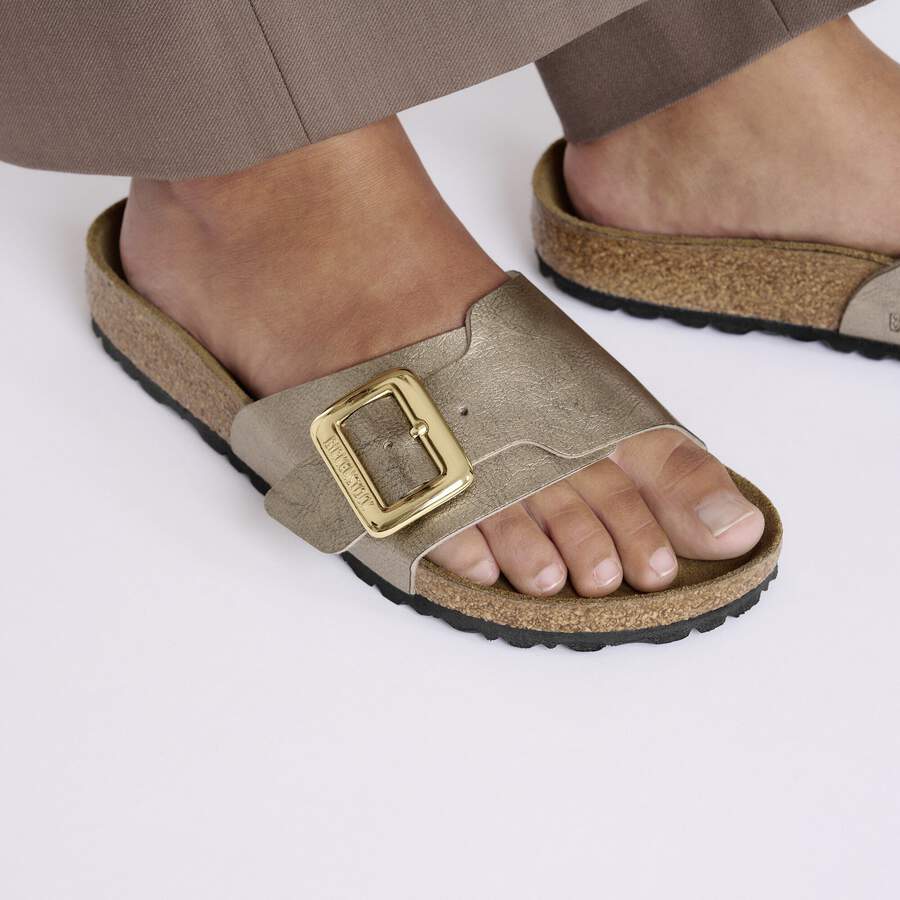 Catalina Cushion Buckle Birko-Flor - Graceful Taupe