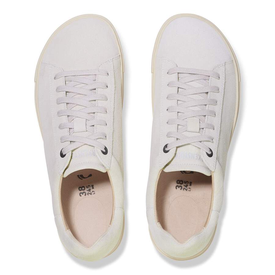 Bend Low Suede Leather - Antique White
