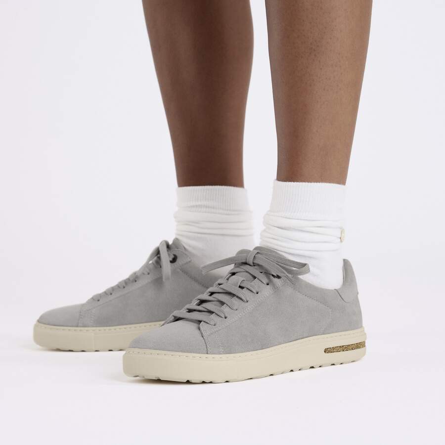 Bend Low Suede Leather - Stone Coin