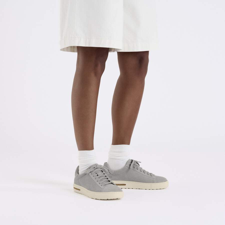 Bend Low Suede Leather - Stone Coin