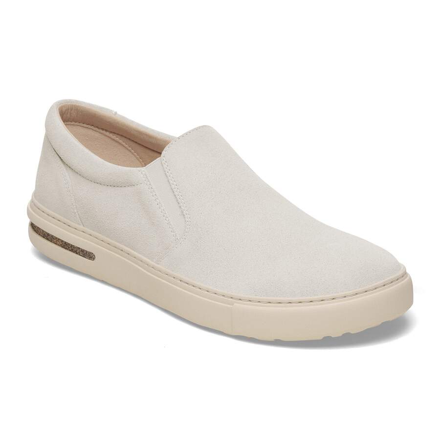 Oswego Suede Leather - Antique White