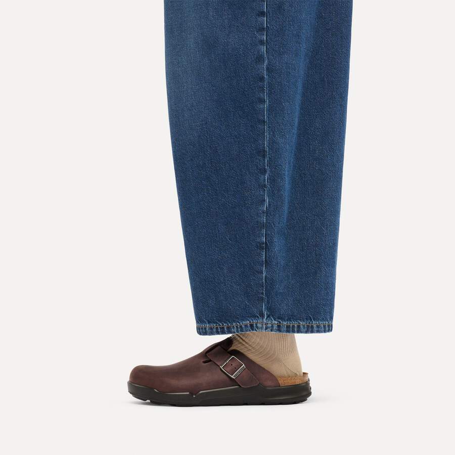Boston Crosstown Waxy Leather - Habana