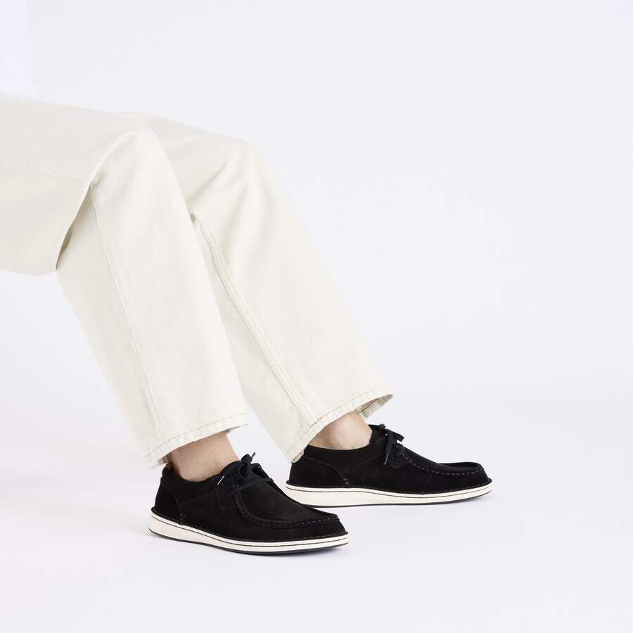 Pasadena Suede Leather - Black