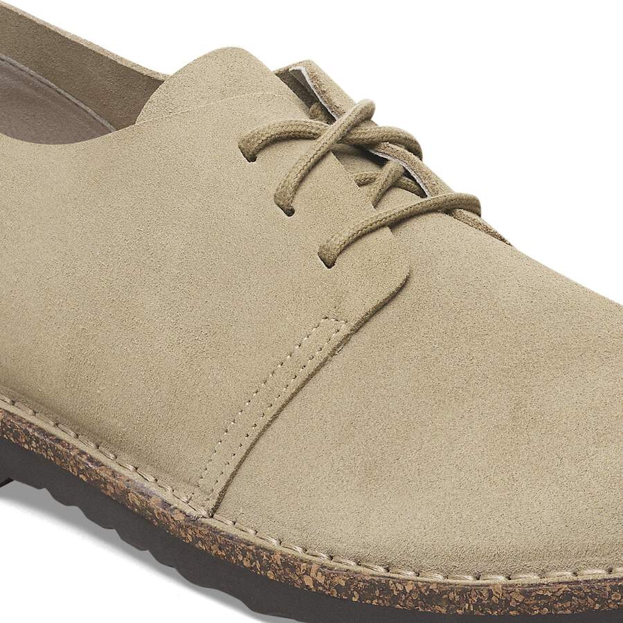 Uppsala Low Suede Leather - Faded Khaki