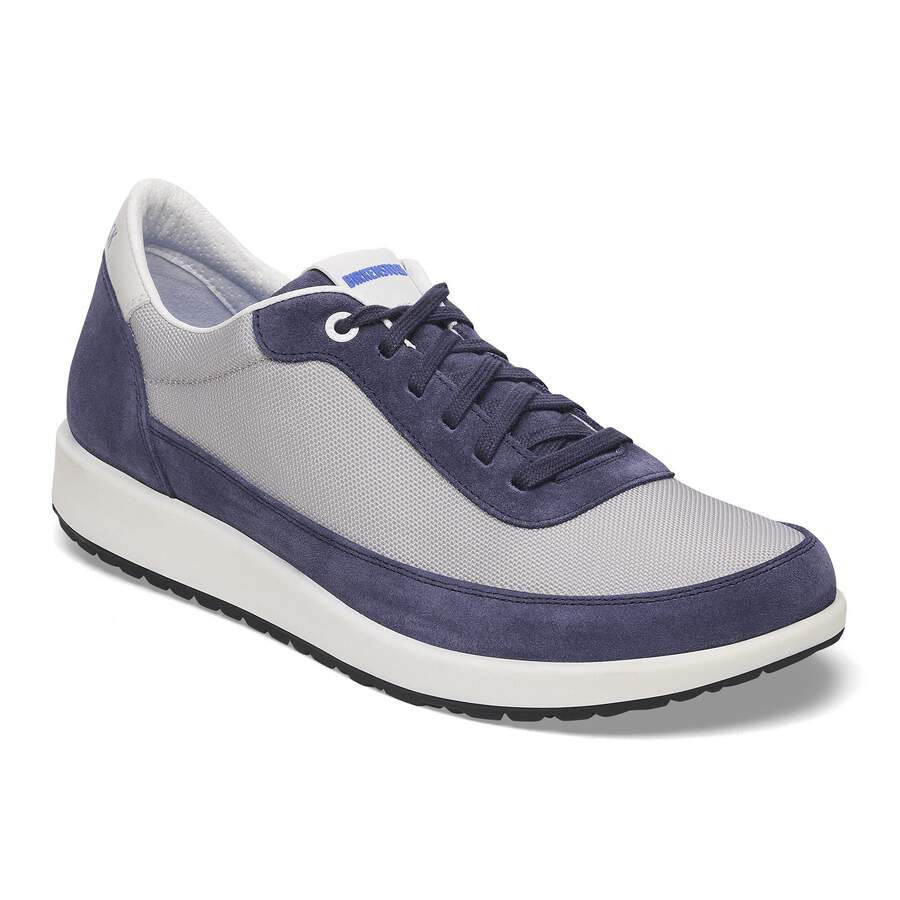 Honnef City Natural Leather/Textile - Indigo Blue