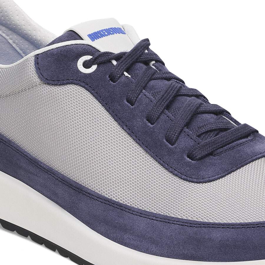 Honnef City Natural Leather/Textile - Indigo Blue
