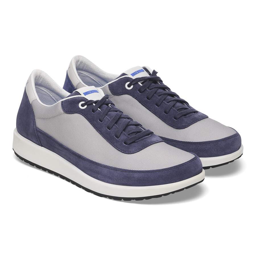 Honnef City Natural Leather/Textile - Indigo Blue