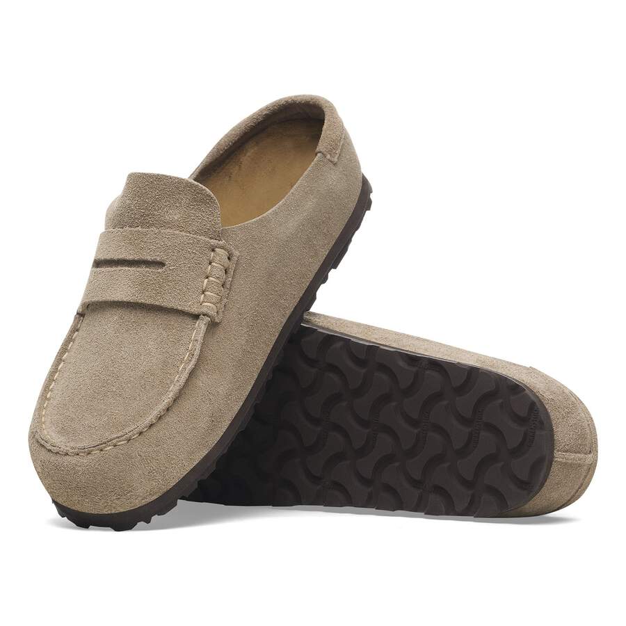 Naples Wrapped Suede Leather - Taupe