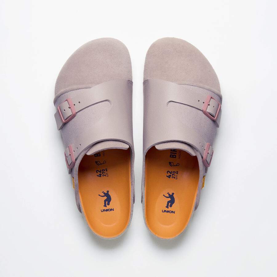 UNION Bimshire Natural Leather/Suede/Textile - Shadow Grey