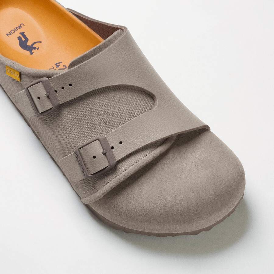 UNION Bimshire Natural Leather/Suede/Textile - Beige Taupe