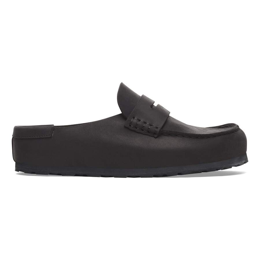 Naples Wrapped Natural Leather Oiled - Black