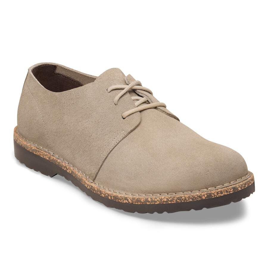 Uppsala Low Suede Leather - Taupe
