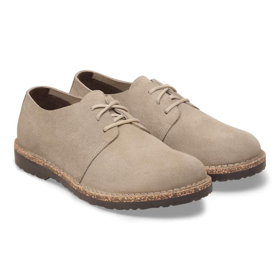 Uppsala Low Suede Leather - Taupe