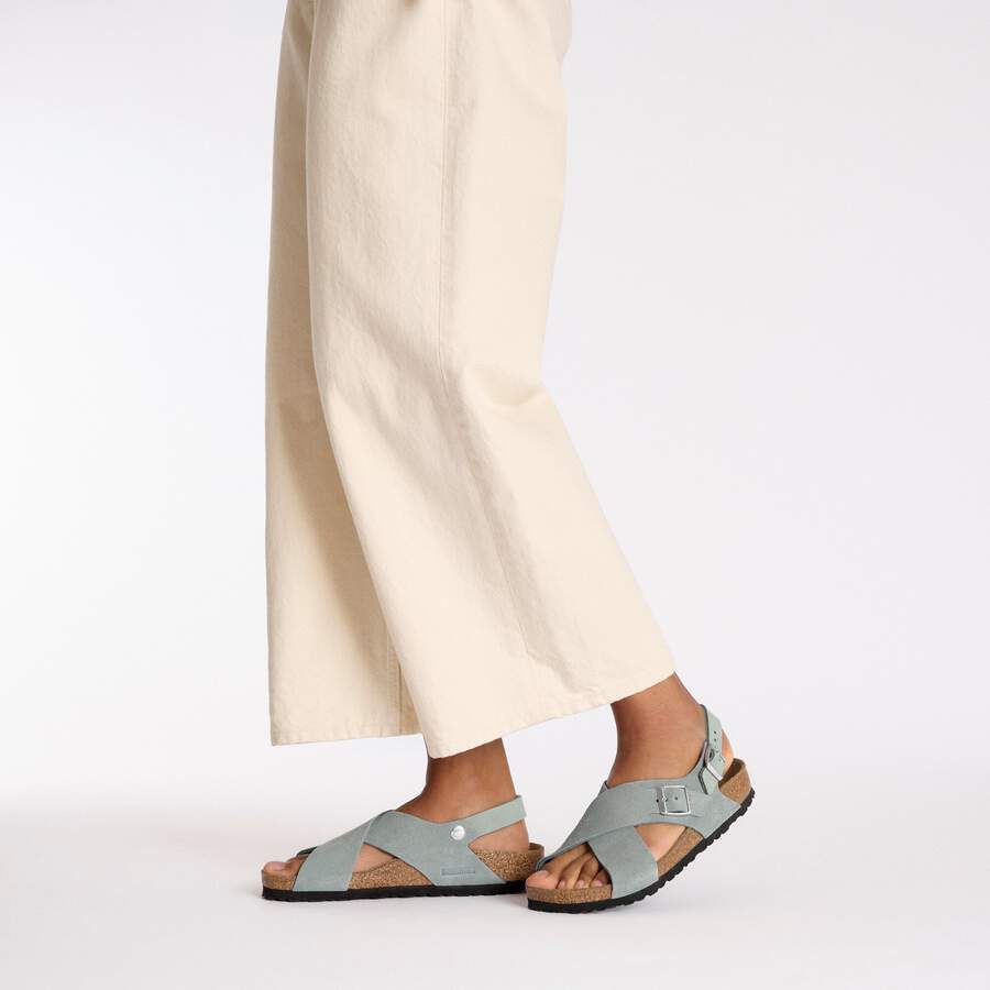 Tulum II Nubuck Leather/Suede - Pure Sage