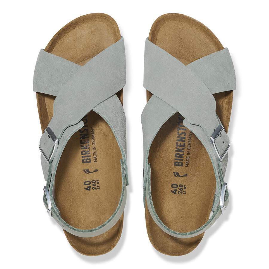 Tulum II Nubuck Leather/Suede - Pure Sage